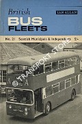 Book cover of [abc] British Bus Fleets - No. 21 Scottish Municipals & Independents by McCALLUM, Forbes & GROVE, Eric J.